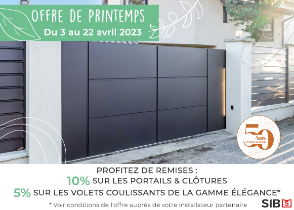 PROMOTION PRINTEMPS SIB